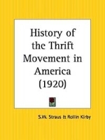 History of the Thrift Movement in America артикул 9191b.